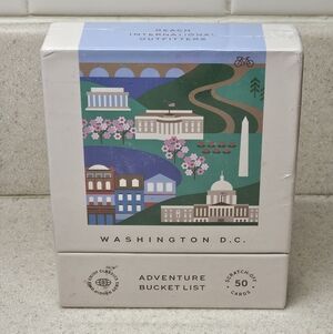 Washington D.C. Adventure Bucket List Scratch-Off Cards